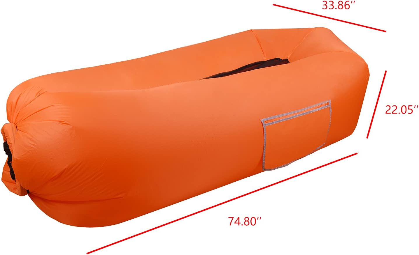 Inflatable Lounger Air Sofa for Backyard Lakeside Beach Traveling Camping,Portable Hammock,Water Proof, Anti-Air Leaking