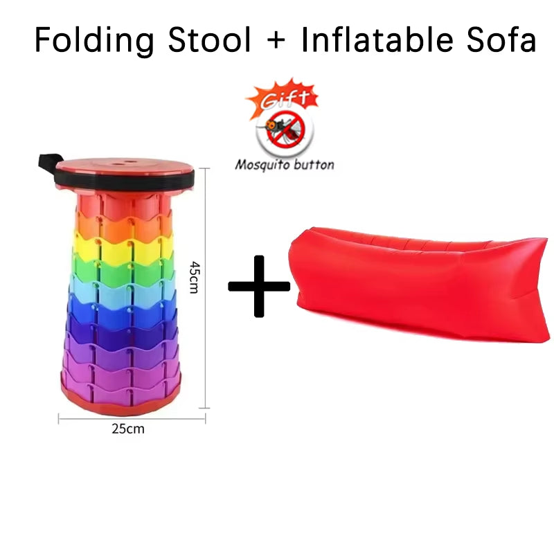 Hot Inflatable Lounger Air Sofa Chair Camping & Beach Accessories Portable Water Proof Couch for Hiking Picnics Outdoor Tik Yin